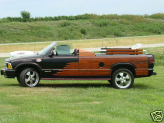 Illustration for article titled Custom Woody S-10 Convertible: Buy It Now For $4,500